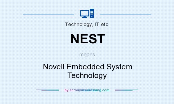 What does NEST mean? It stands for Novell Embedded System Technology