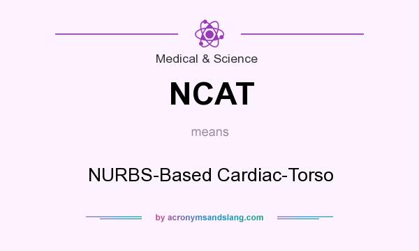 What does NCAT mean? It stands for NURBS-Based Cardiac-Torso