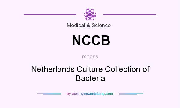 What does NCCB mean? It stands for Netherlands Culture Collection of Bacteria