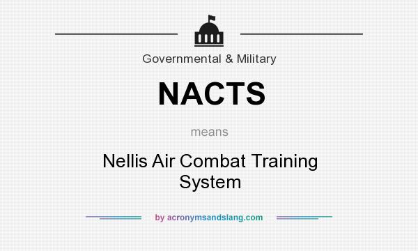 What does NACTS mean? It stands for Nellis Air Combat Training System