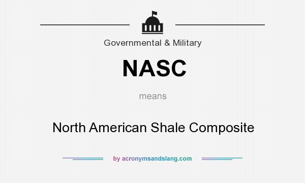 What does NASC mean? It stands for North American Shale Composite