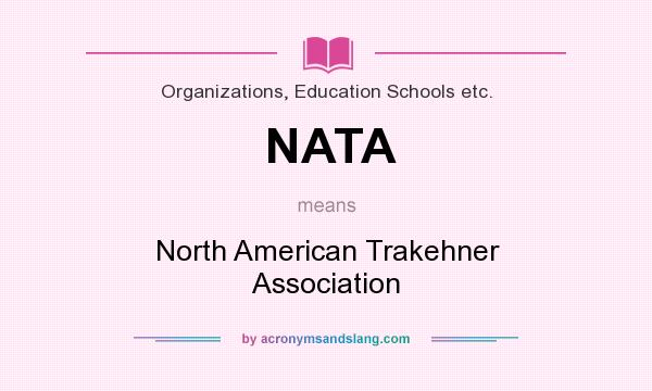 What does NATA mean? It stands for North American Trakehner Association