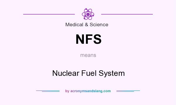 What does NFS mean? It stands for Nuclear Fuel System