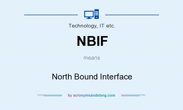 What does NBIF mean? It stands for North Bound Interface