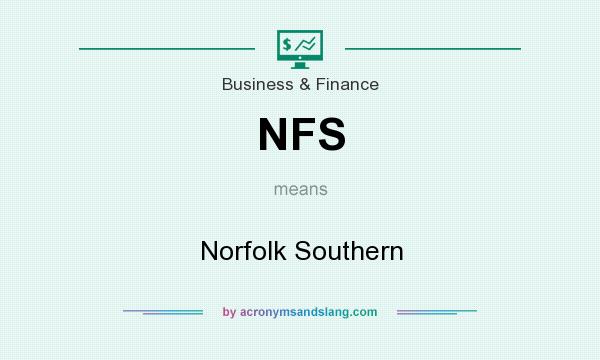What does NFS mean? It stands for Norfolk Southern