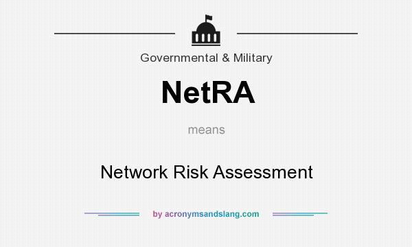 What does NetRA mean? It stands for Network Risk Assessment