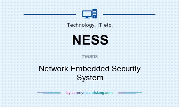 What does NESS mean? It stands for Network Embedded Security System