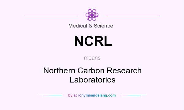What does NCRL mean? It stands for Northern Carbon Research Laboratories