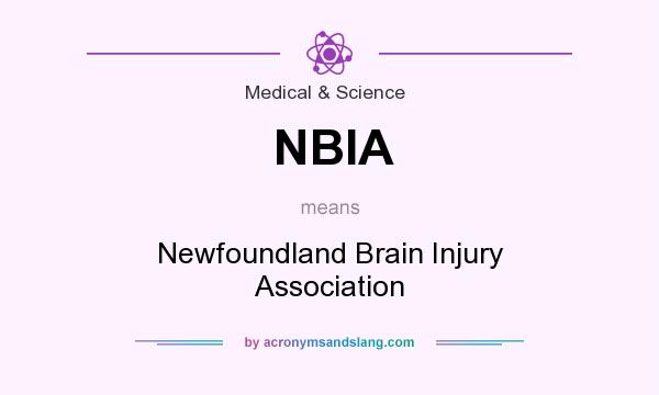 What does NBIA mean? It stands for Newfoundland Brain Injury Association