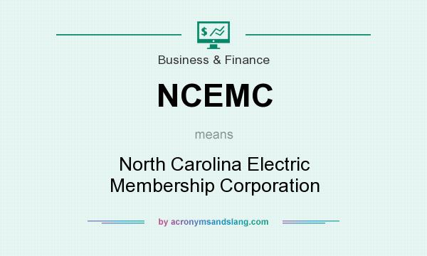 What does NCEMC mean? It stands for North Carolina Electric Membership Corporation