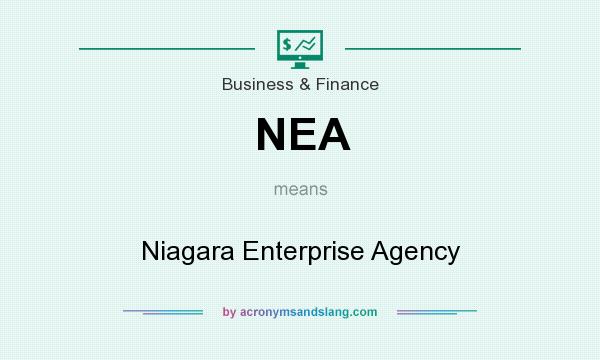 What does NEA mean? It stands for Niagara Enterprise Agency