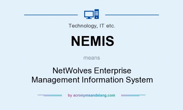 What does NEMIS mean? It stands for NetWolves Enterprise Management Information System