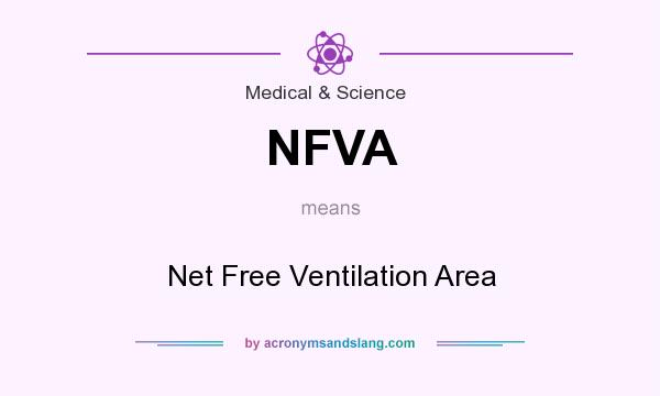 What does NFVA mean? It stands for Net Free Ventilation Area