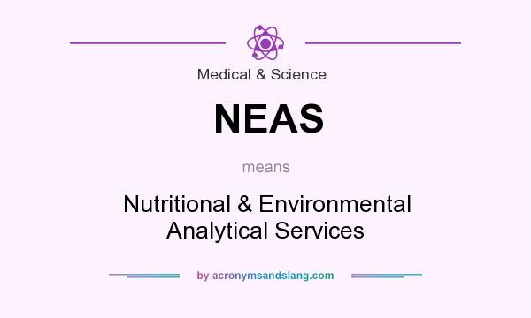 What does NEAS mean? It stands for Nutritional & Environmental Analytical Services