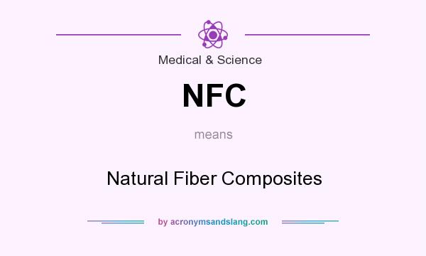 What does NFC mean? It stands for Natural Fiber Composites