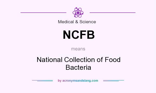 What does NCFB mean? It stands for National Collection of Food Bacteria