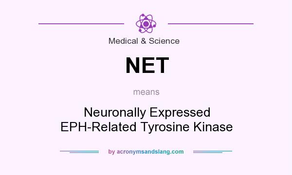 What does NET mean? It stands for Neuronally Expressed EPH-Related Tyrosine Kinase