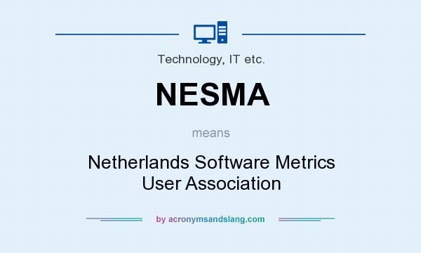 What does NESMA mean? It stands for Netherlands Software Metrics User Association