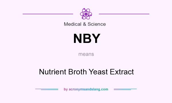 What does NBY mean? It stands for Nutrient Broth Yeast Extract