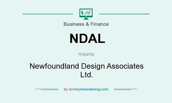 What does NDAL mean? It stands for Newfoundland Design Associates Ltd.
