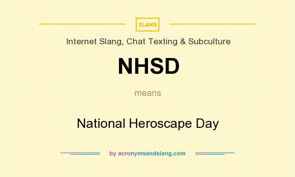 What does NHSD mean? It stands for National Heroscape Day
