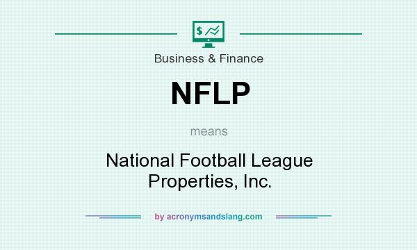 What does NFLP mean? It stands for National Football League Properties, Inc.