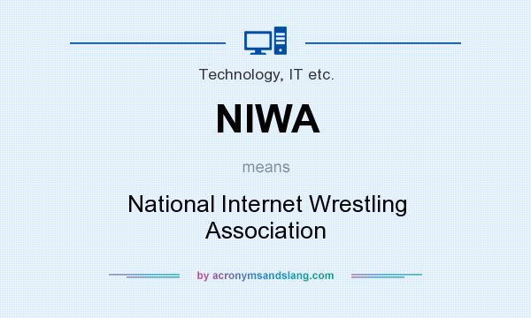 What does NIWA mean? It stands for National Internet Wrestling Association