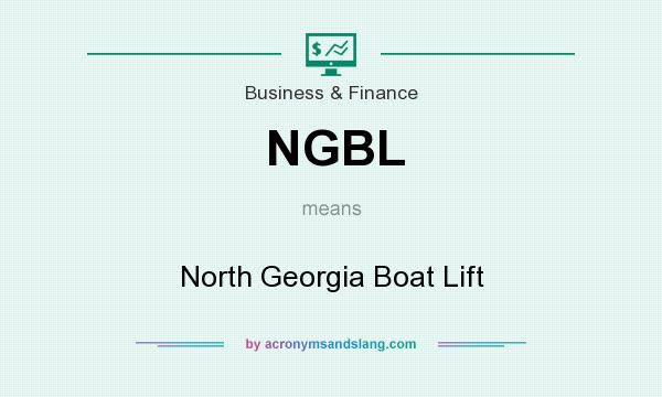 What does NGBL mean? It stands for North Georgia Boat Lift