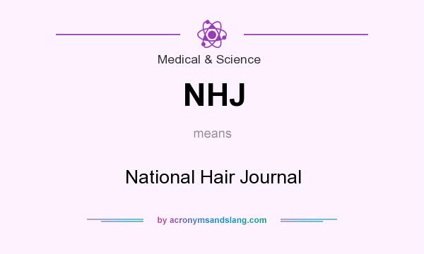 What does NHJ mean? It stands for National Hair Journal