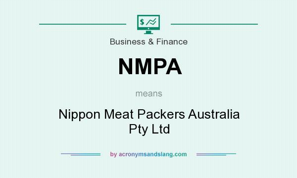 What does NMPA mean? It stands for Nippon Meat Packers Australia Pty Ltd