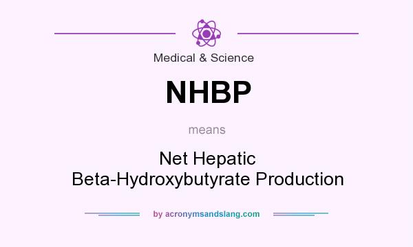 What does NHBP mean? It stands for Net Hepatic Beta-Hydroxybutyrate Production