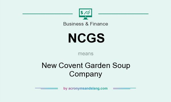 What does NCGS mean? It stands for New Covent Garden Soup Company