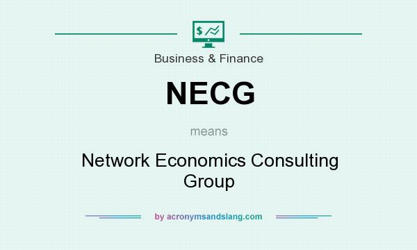 What does NECG mean? It stands for Network Economics Consulting Group