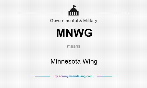 What does MNWG mean? It stands for Minnesota Wing