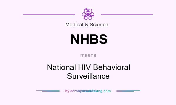 What does NHBS mean? It stands for National HIV Behavioral Surveillance