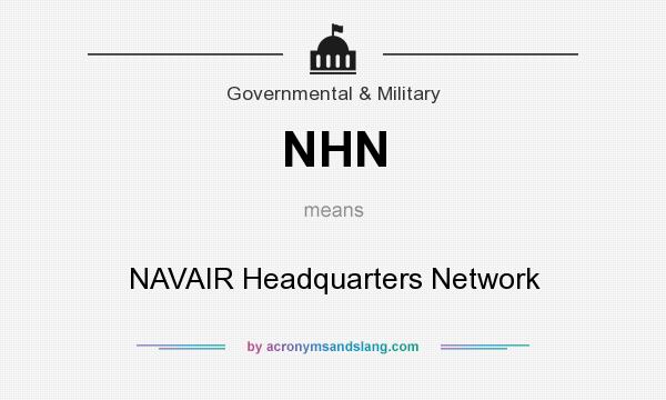 What does NHN mean? It stands for NAVAIR Headquarters Network