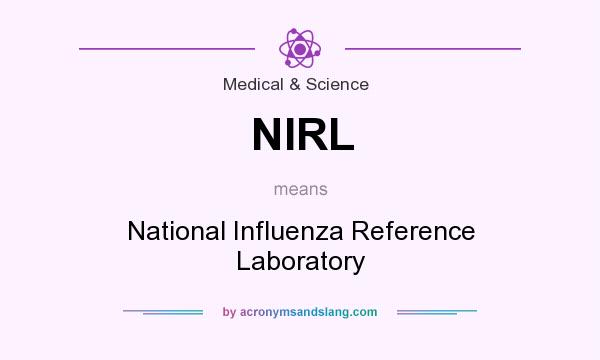 What does NIRL mean? It stands for National Influenza Reference Laboratory