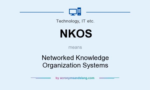 What does NKOS mean? It stands for Networked Knowledge Organization Systems
