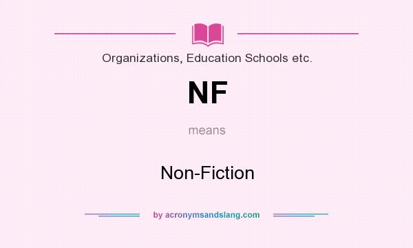 What does NF mean? It stands for Non-Fiction