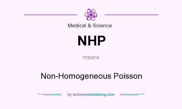What does NHP mean? It stands for Non-Homogeneous Poisson