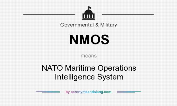 What does NMOS mean? It stands for NATO Maritime Operations Intelligence System