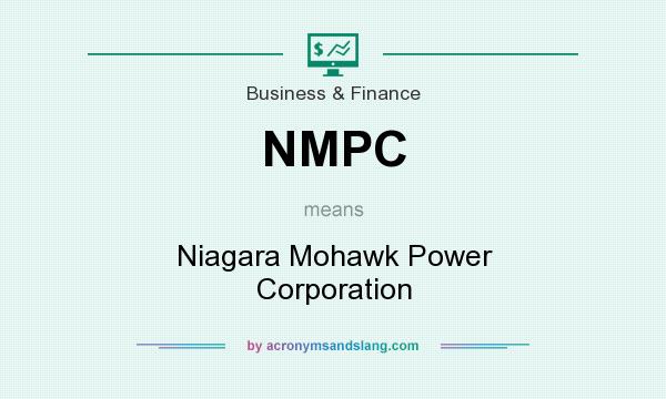 What does NMPC mean? It stands for Niagara Mohawk Power Corporation