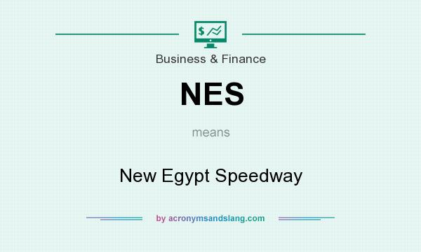 What does NES mean? It stands for New Egypt Speedway