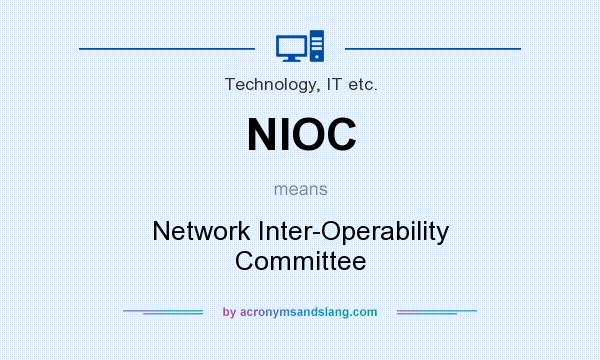 What does NIOC mean? It stands for Network Inter-Operability Committee