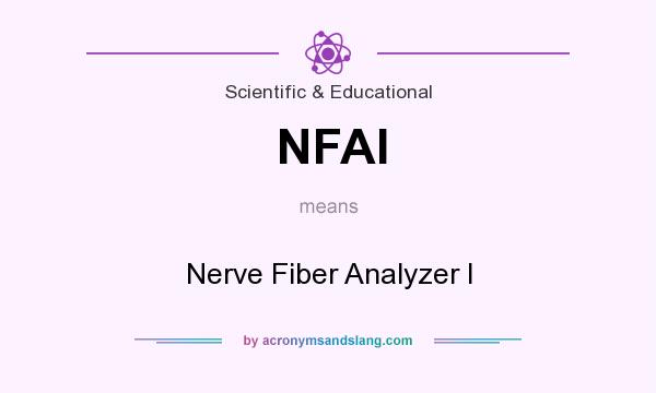 What does NFAI mean? It stands for Nerve Fiber Analyzer I