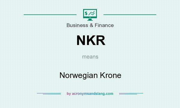 What does NKR mean? It stands for Norwegian Krone