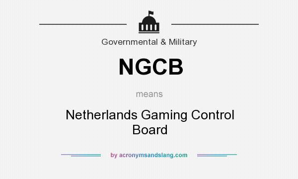 What does NGCB mean? It stands for Netherlands Gaming Control Board