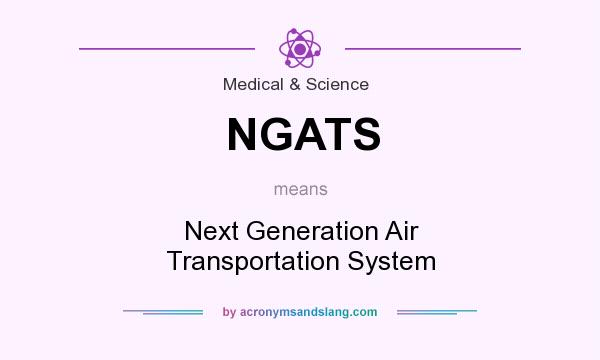 What does NGATS mean? It stands for Next Generation Air Transportation System