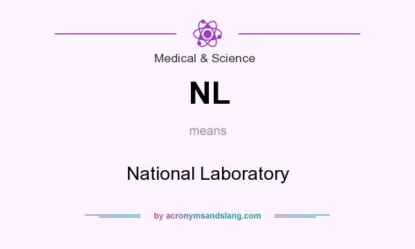 What does NL mean? It stands for National Laboratory