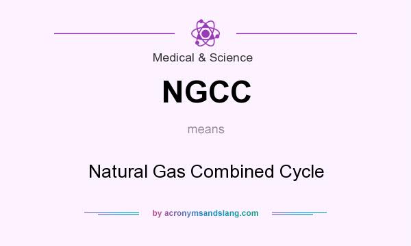 What does NGCC mean? It stands for Natural Gas Combined Cycle